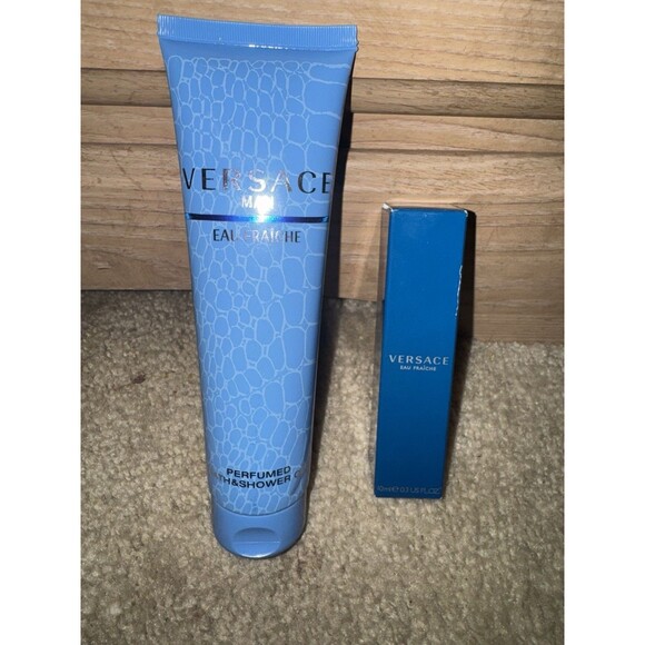 Versace Man by Versace Eau Fraiche Shower Gel & Eau Fraiche Eau de Toilette MEN - Picture 1 of 2